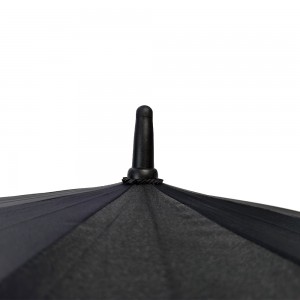 Umenzi we-OVIDA oyi-27Inch oyi-Luxury Custom Golf Umbrella enkulu engangeni moya ethe tye, uyilo lweClassic olunophawu oluprintiweyo