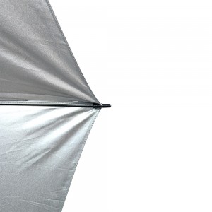Umenzi we-OVIDA oyi-27Inch oyi-Luxury Custom Golf Umbrella enkulu engangeni moya ethe tye, uyilo lweClassic olunophawu oluprintiweyo