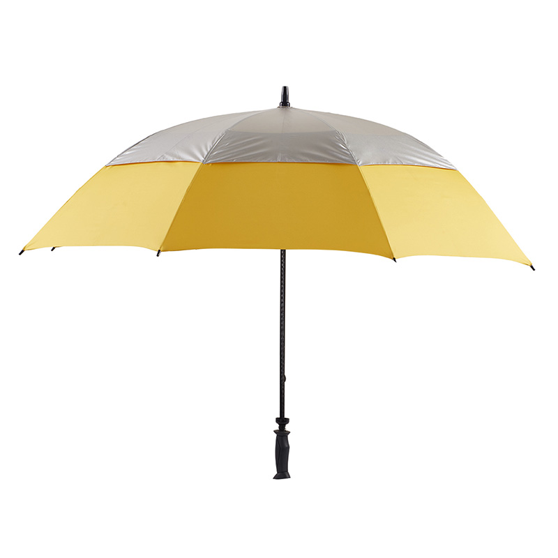 Excellent quality Small Transparent Umbrella - Ovida Hand Opening Custom Straight Handle Umbrella Double Airvented Golf Umbrellas – DongFangZhanXin detail pictures