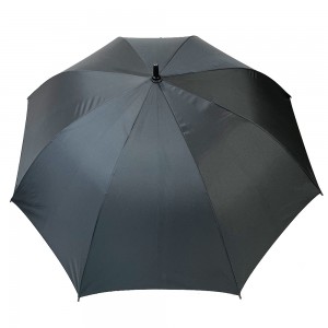 Ovida China leader custom black sublimation wind and up proof promotion golf umbrella