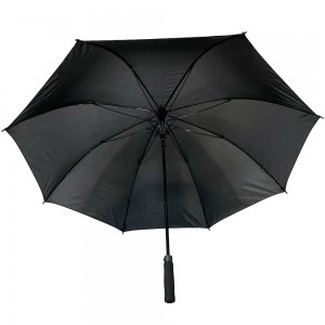 Ovida Windproof Golf Umbrella nga Pakyawan Barato nga Payong nga Pang-ulan nga May Customized Logo Printing Awtomatikong Payong nga Pang-adlaw
