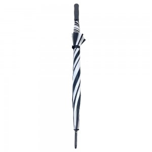 Ovida Custom Logo FUJIAN Factory In Black And White multi-color Golf Club Umbrella