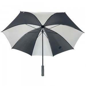 Ovida Custom Logo FUJIAN Factory In Black And White multi-color Golf Club Umbrella