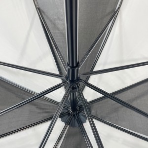 Ovida Custom Logo FUJIAN Factory In Black And White multi-color Golf Club Umbrella
