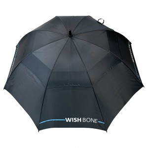 Ovida high quality windproof carbon fiber golf umbrella promotion auto open straight sword umbrella