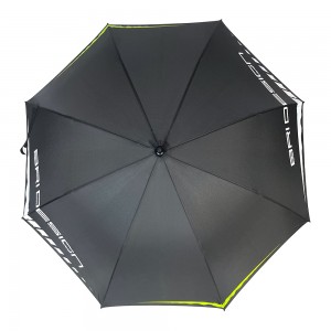 Ovida wholesale auto open custom logo printed personality sublimation men golf umbrella