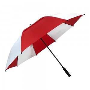 OVIDA 30 Inch Oversized Golf Umbrella Double Canopy Windproof Automatic Open Custom Logo