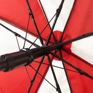 OVIDA 30 Inch Oversized Golf Umbrella Double Canopy Windproof Automatic Open Custom Logo