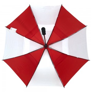 OVIDA 30 Inch Oversized Golf Umbrella Double Canopy Windproof Automatic Open Custom Logo