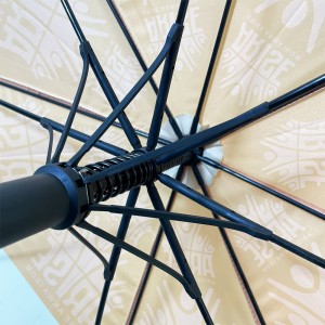 Onye Mmepụta Umbrella OVIDA nke nwere 30 inch n'ogbe, Mgbakwasa Golf omenala nke nwere akara ngosi