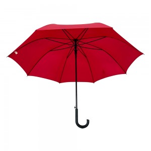 OVIDA Automatic open 30 inch Customized logo Windproof Stick Golf Straight Pongee Travel Umbrella