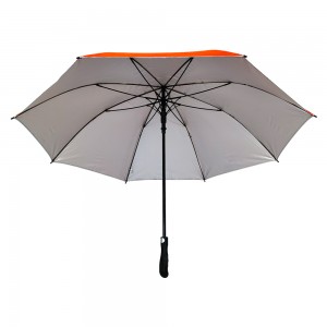 OVIDA Large 30 Inch Straight Umbrella Custom UV Golf Umbrella China Umbrella Factory