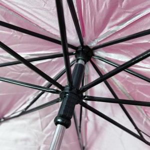OVIDA Factory Custom Windproof 2-Folding Umbrella with Logo Rain & Sun Protection