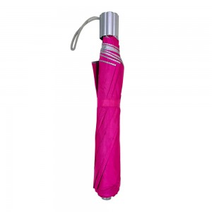OVIDA Factory Custom Windproof 2-Folding Umbrella with Logo Rain & Sun Protection