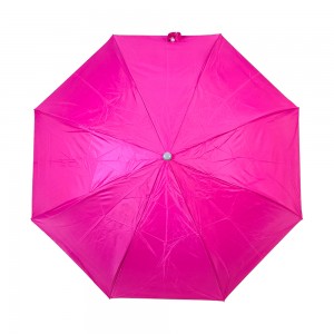 OVIDA Factory Custom Windproof 2-Folding Umbrella with Logo Rain & Sun Protection