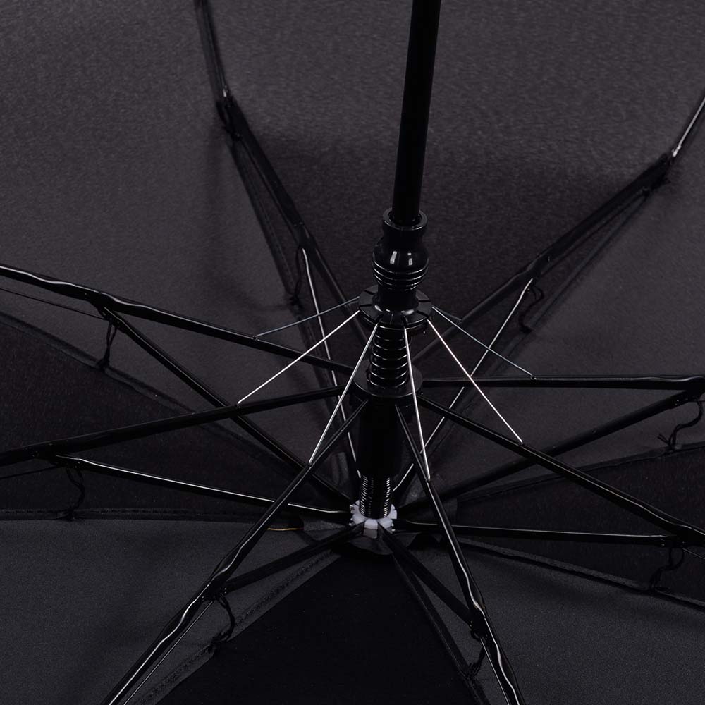 Best quality Double Layer Golf Umbrella - 23 inch 8 ribs O shape handle design multi colors auto open 2 fold umbrella – DongFangZhanXin detail pictures