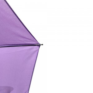 OVIDA Custom 2 Folding Umbrella Pongee Windproof Rain Automatic Umbrella With Logo Promotion Gift