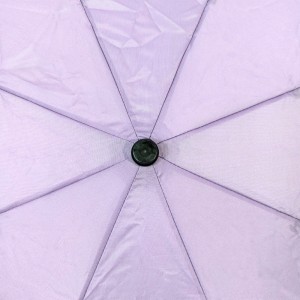 OVIDA Custom 2 Folding Umbrella Pongee Windproof Rain Automatic Umbrella With Logo Promotion Gift
