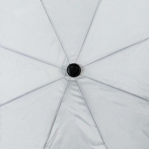 OVIDA Wholesale Promotional Windproof Auto Open 2 Folding Umbrella with Custom Logo for Travel