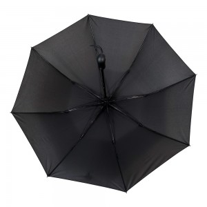 OVIDA Wholesale Two Folding Auto Opening Umbrella Printed logo Business Gift Advertising Umbrella