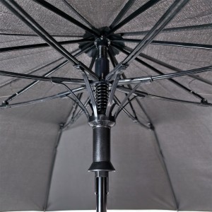 OVIDA Wholesale Two Folding Auto Opening Umbrella Printed logo Business Gift Advertising Umbrella