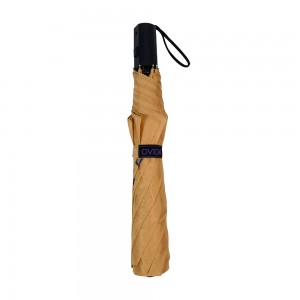 OVIDA Custom Logo High Quality Promotional 2 folding umbrella Wholesale Luxury Windproof Umbrella with Logo
