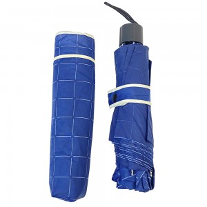 OVIDA three folding large umbrella can hold two people with custom logo print and design