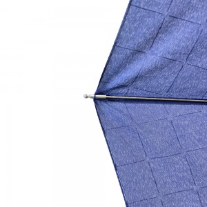 OVIDA three folding large umbrella can hold two people with custom logo print and design