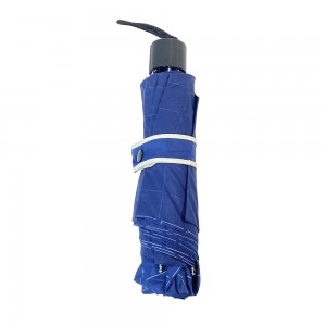 OVIDA three folding large umbrella can hold two people with custom logo print and design
