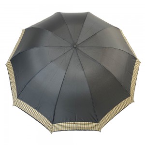 OVIDA three folding umbrella manual open umbrella with custom design and logo print