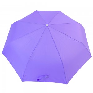 OVIDA three folding umbrella ladies’ aluminum super light umbrella with custom design