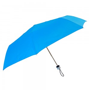 OVIDA three folding umbrella ladies’ aluminum super light umbrella with custom design