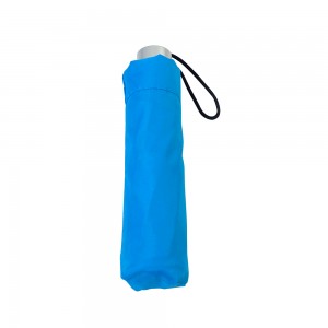 OVIDA three folding umbrella ladies’ aluminum super light umbrella with custom design