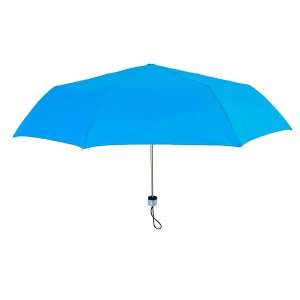 OVIDA three folding umbrella ladies’ aluminum super light umbrella with custom design