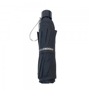 OVIDA peb lub folding classical dub umbrella portable thiab yooj yim phau ntawv qhib umbrella