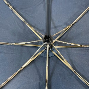 OVIDA Fabrik Großhandel einfarbige Faltschirme Farbgitter Mini-Dreifaltschirme Werbegeschenkschirme