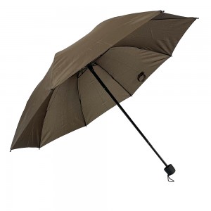 Ovida Customized Logo Prints Umbrella Inverted Brown Folding Umbrella Reverse Umbrellas