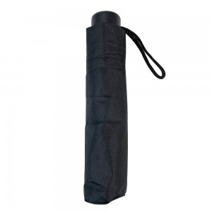 OVIDA custom logo compact portable rain safety open super waterproof pongee fabric umbrella fold 3