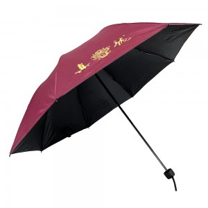 OVIDA 2022 Zam Portable Folding Umbrella 8 Ribs Nag Los Cua Tiv Thaiv Kev Mus Ncig Hnub Umbrellas Rov Qab Lag Luam Umbrella