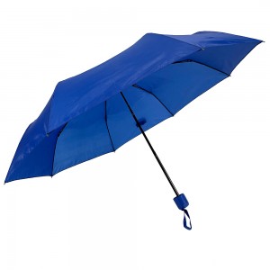 OVIDA 21inch 8 bones low cost and eco-friendly polyester fabric gift promotional supermarkt fold umbrella