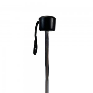 OVIDA Pure blue polyester fabric with silver coating sun uv block protection telescopic umbrella fold 3