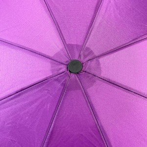 OVIDA Hege kwaliteit lichtgewicht ienhânsoperaasje promoasjeparaplu fan effen kleur gewelddiedige opklapbere paraplu