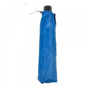 OVIDA Na-ere ọkụ dị ọnụ ala nchedo UV dị ọnụ ala Umbrella Njem Atọ na-apịachi apịachi nke nwere ogwe isii dị mfe ibu