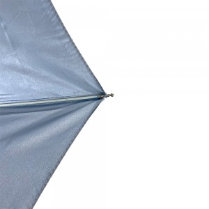 OVIDA Na-ere ọkụ dị ọnụ ala nchedo UV dị ọnụ ala Umbrella Njem Atọ na-apịachi apịachi nke nwere ogwe isii dị mfe ibu
