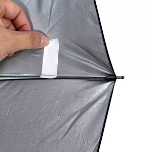 OVIDA Modern Business Gifts Advertising Gift Umbrella Portable Three-Folding Rubber Handle