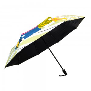OVIDA Wholesale 3 Fold Umbrella With Custom Logo Umbrella for Business Gift