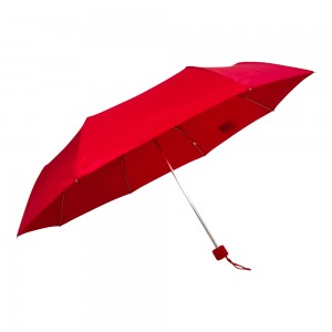 OVIDA Factory Custom Logo Umbrella Manual Open Compact Travel Umbrella for The Rain