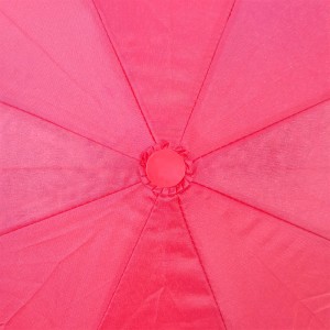 OVIDA Factory Custom Logo Umbrella Manual Open Compact Travel Umbrella for The Rain