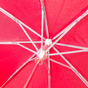 OVIDA Factory Custom Logo Umbrella Manual Open Compact Travel Umbrella for The Rain