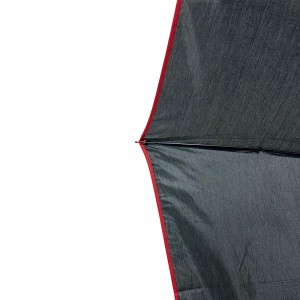 Ovida 3 folding Portable Automatic Umbrella Promotion Folding with Piping and custom design